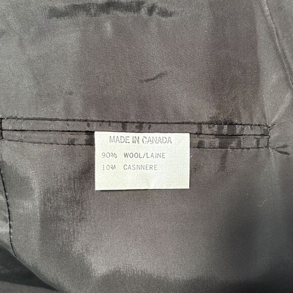 Ermenegildo Zegna Italy Blazer Jacket 42R Wool Cashmere Houndstooth Sport Coat - Picture 15 of 16